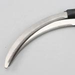 1.8in Encryption Garden Sawtooth Sickle Agricultural Tool Fiberglass Handle