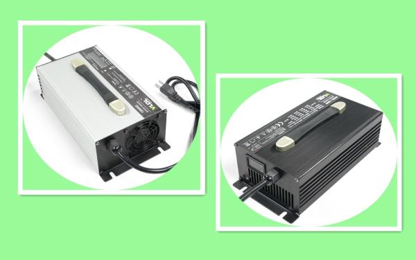 84V 10A Battery Lithium Charger , LED Dispaly Of Charging Voltage And Current 4