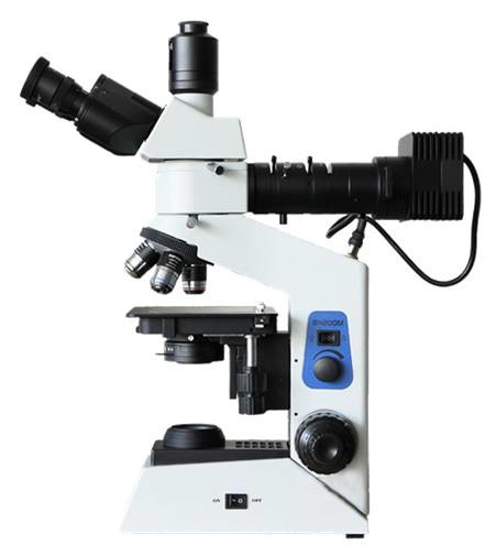 WF10X 1000X 500X Medical Laboratory Microscope Transmitted Light Material Analysis