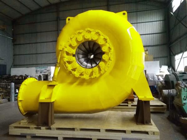 Power Stainless Steel Francis Turbine Generator 300KW-20MW Vertical or