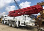 Second Hand Contrete Pump Truck SANY Putzmeister 37M 42M ISUZU Truck Head