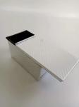 450g 196x106x110mm Corrugated Non Toxic Loaf Aluminum Pan
