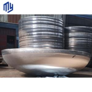 Wholesale Avalable SS304 SS316L Stainless Steel Polishing Pipe End Tube Ends Dished Tank Head from china suppliers