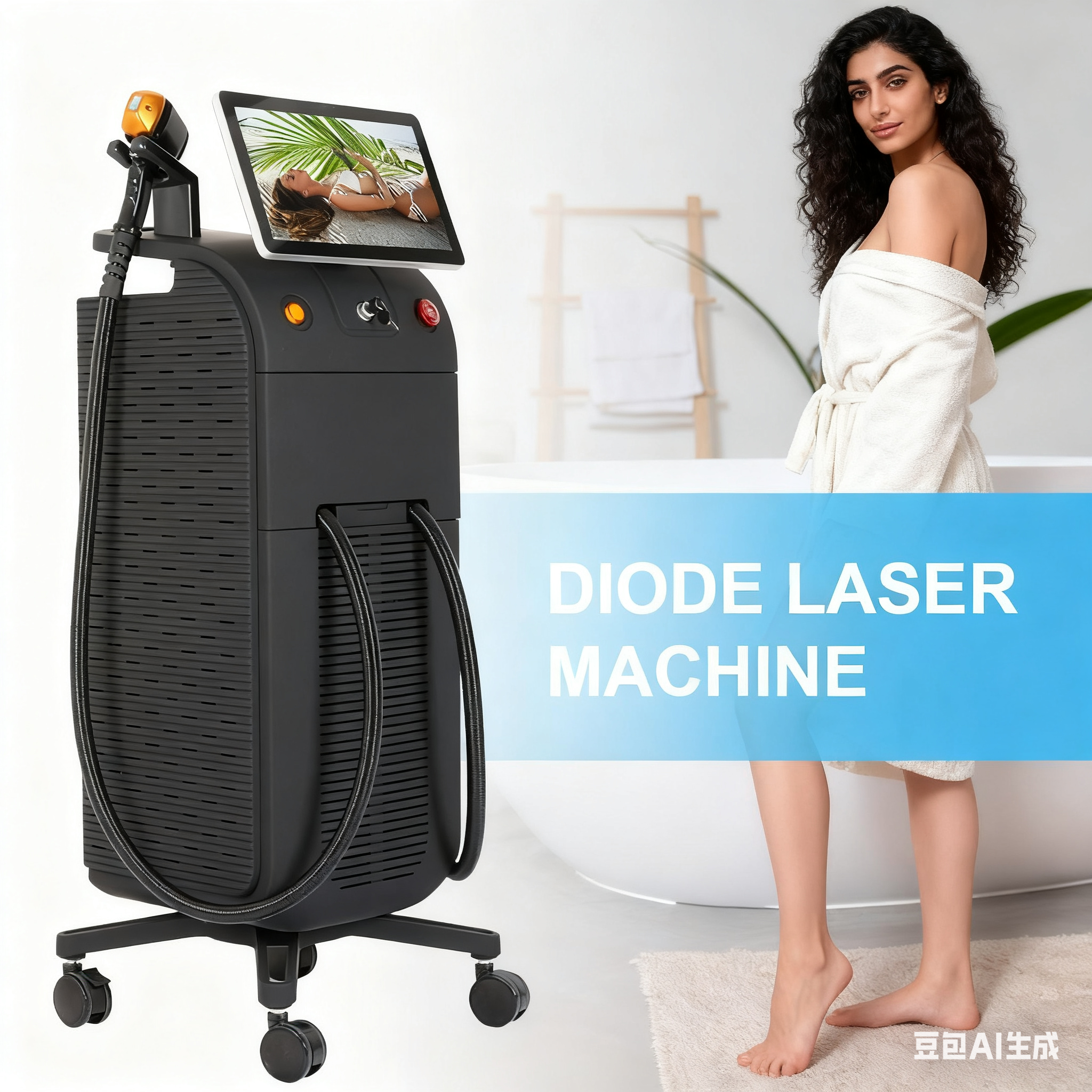 Buy cheap 1-20HZ Frequency Diode Laser Hair Removal for 220V±10% 50Hz Electrical from wholesalers