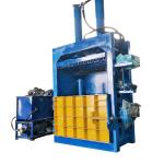 Second Hand Clothes Lifting Chamber Textile Recycling Baler with Economical