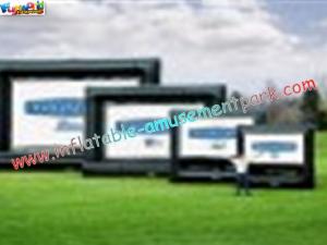 China OEM Outside Wide Inflatable Movie Screen projection Display, Outdoor Large Screen on sale