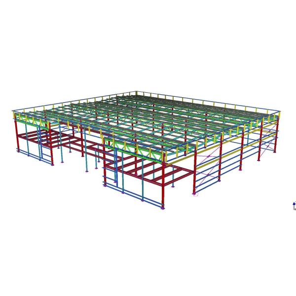 Corrosion Resistant Steel Panels Steel Structure Warehouse With Logistics Systems