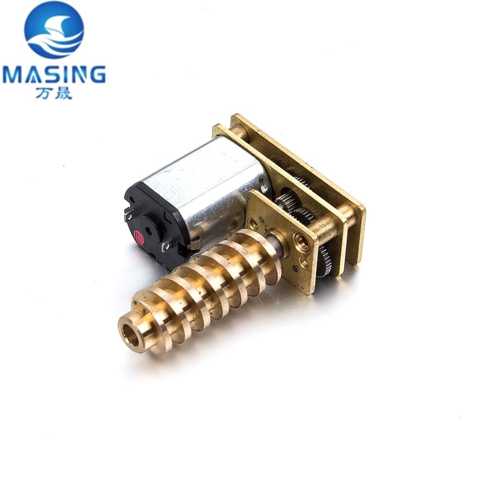 Variable Speed 12mm Small DC Gear Motor Spur Gearbox N20 N30 Micro Worm Gear Motor
