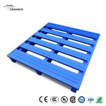 Storage Double Face Steel Pallet Blue Powder Coating Metal Pallet
