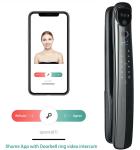 3D Face Recognition Home Door Lock Fingerprint Password Apartment Door Lock 4.5