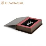 Custom Logo Cardboard Jewelry Packaging Box with Magnetic Closure and CMYK