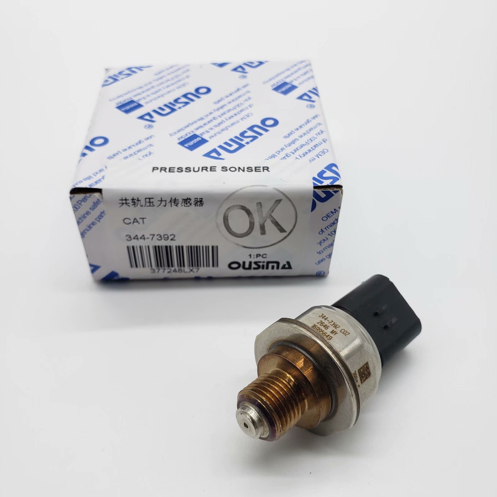 OUSIMA Heavy Duty Pressure Sensor Switch 344-7392 3447392 For Excavator
