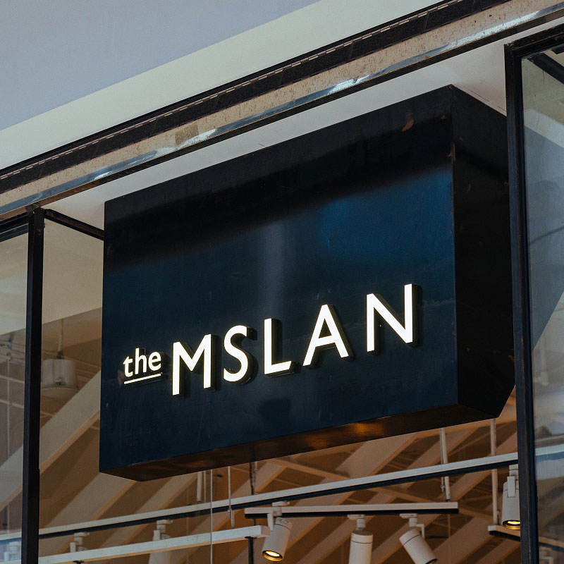 Customized Commercial logo Outdoor Waterproof LED Hollow Out Light Box