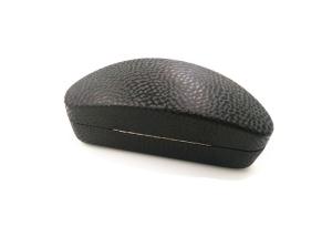 Wholesale Black Large Custom Sunglass Case High End Vintage PU Leather Elegant Style from china suppliers