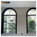 Thermal Broken French Single Aluminum Casement Window Replacement Hurricane