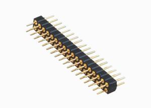 Wholesale Pcb Connectors DIP Male Round Female Pin Header 2.0mm Pitch Dual Row Brass Contact Material from china suppliers