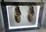 NEW magnetic levitation floating double shoes display racks