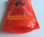 Biohazard Waste Garbage Bag, hazardous waste yellow plastic bag asbestos garbage