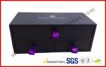 Embossed Stylish Jewelry Apparel Gift Boxes , Rigid Gift Boxes with Lids