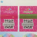 Offset Printing Custom Security Labels Paper Vinyl PET Die Cut Stickers Silk