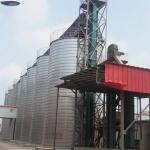 Cylindrical Corrosion Resistant Spiral Folded Silo Tank for grain storage