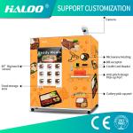 Big Touch Screen Frozen Food Vending Machine Fully Automatic Frozen Food Vending