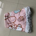 wholesale customized pink microfiber sand free printed round beach towels with