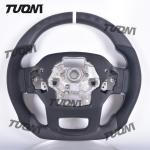 Custom Leather Flat Bottom Ford Carbon Fiber Steering Wheel Bolt On Upgrade