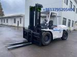 10 Ton TCM FD100 Used Forklift Truck With 6m Lifting Height