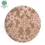 Natural Wholesale Round Cup Mat Customized Eco Friendly Cork Coaster