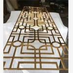 High quality aluminum black modern room divider partition