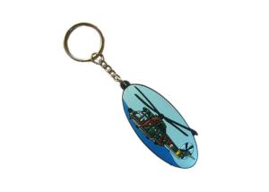 Wholesale 3D Double Sided PVC Helicopter Key Chain, Customized Key Chains For Promotional Gifts from china suppliers