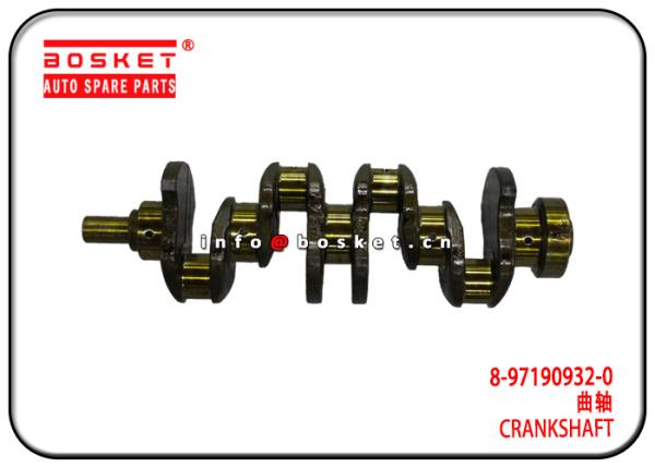ISUZU 4JH1 NPR NKR TFR Crankshaft 8-97254611-1 8-97190932-0 8972546111
