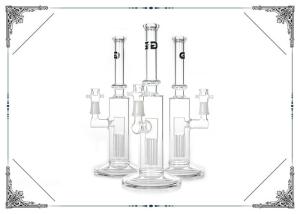 Wholesale Straight Tube Grace Glass Water Pipes With 6 Tree Arms Percolator Smoking Bongs from china suppliers