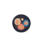 3 Core 1mm Rubber Insulation Copper Flexible Cable , Submersible Pump Cable