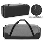 OEM Badminton Racket Cloth Bag Portable Tennis Duffle Bag With Shoe Compartment