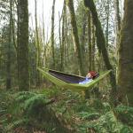 280x140cm Underquilt Portable Camping Hammock For Winter