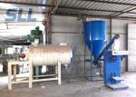 Simple Spiral Band Dry Mortar Mixer Machine With Sand Dryer High Performance