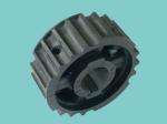 SS812 Steel chain sprockets moulded drive wheels black PA6 sprockets nylon