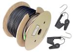 FTTH Outdoor High Strength Fiber Optic Patch Cord G657B3 3.0 Kevlar TPU Simple