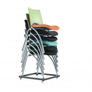 China Fabric Padded Stackable Meeting Chairs Foldable Ergonomic Chair on sale