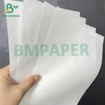 Excellent Processability 60gsm White Greaseproof Paper For Food Snack Packaging