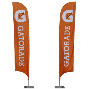 Wholesale Double Side Printed Flying Teardrop Flag Banner Outdoor Indoor Use from china suppliers
