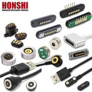 Wholesale High Current Magnetic Pogo Pin Connector 1A 2A 3A 5A 10A Spring Loaded from china suppliers
