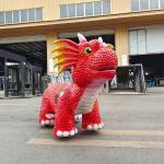 Customized Dinosaur Electric Scooter , Robotic Kiddie Electric Animal Scooter