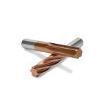 HRC 55/60 Solid Tungsten Carbide CNC Straight Groove Reamer Tisin Coating