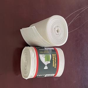Wholesale HDPE Bottom Seal Vest Plastic Garbage Bags Yellow Clear Blue 70*110 Cm 50mic from china suppliers