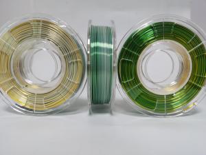 Wholesale silk triple color filament,silk filament, pla filament,manufacturer from china suppliers