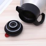 Stainless Vacuum Water Bottle Compact Whistling Tea Coffee Kettle with Classic