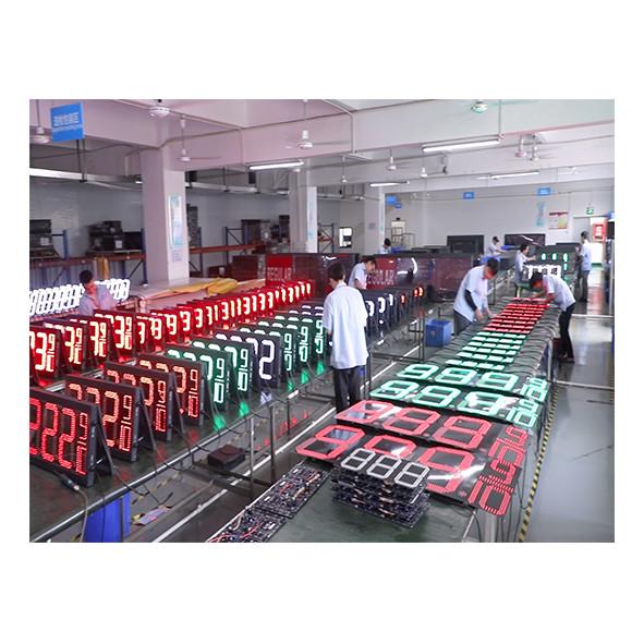 Energy Saving LED Gas Signs Auto-Dimming Brightness Control for Gas Station
